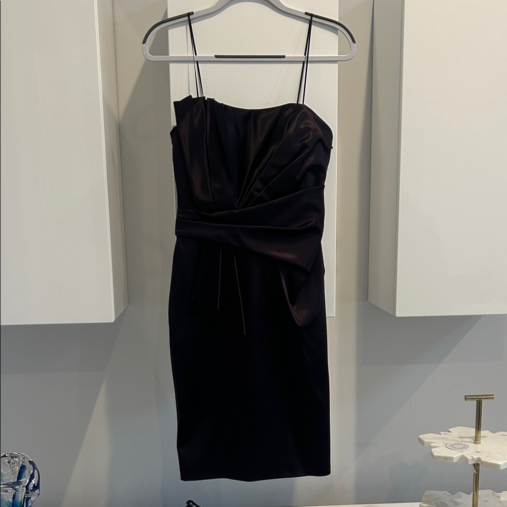 Elegant Plum Purple Cocktail Dress